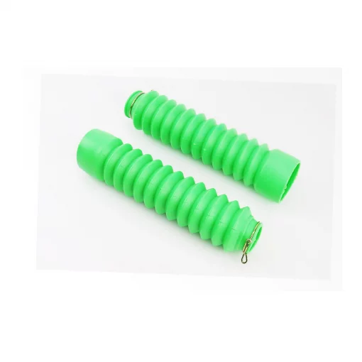 Гофра вилки передньої 200мм d-30/50; к-кт 2шт, зелений, ЗЧ-МОТО, YQ-321996