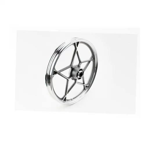 Диск колісний передній литий "під диск" 18x1,6 Viper-125J, сірий (вісь 12мм), ЗЧ-МОТО, YQ-321664