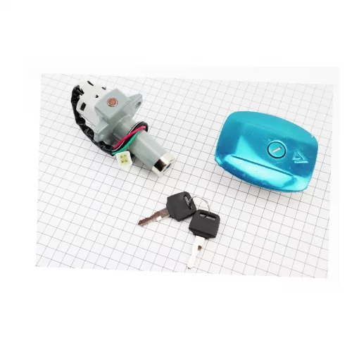 Замки к-кт (запалювання, кришка бака прямокутна) 125J, Viper-125-150J, YQ-321238