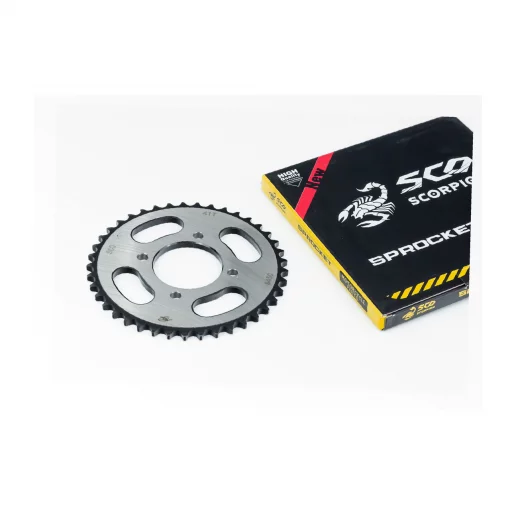 Звезда задняя JD125-428-41T-d-58; 4отв.*78мм "калёная", ЗЧ-МОТО, YQ-356325