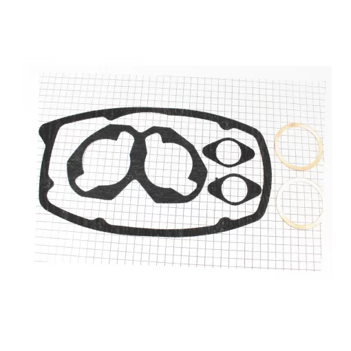 Прокладки двигуна 6V, к-кт 6 деталей, (пароніт, мідь), ЯВА, YQ-343219