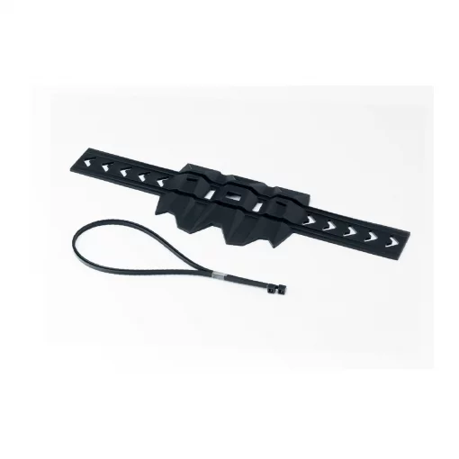 Защита глушителя универсальная (резиновая), чёрная, ЗЧ-МОТО, YQ-351795