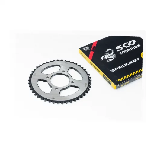 Звезда задняя JD125-428-46T-d-58; 4отв.*78мм "калёная", ЗЧ-МОТО, YQ-356327