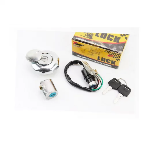 Замки к-кт (зажигания+руля+крышка бака), ALPHA, YQ-319266