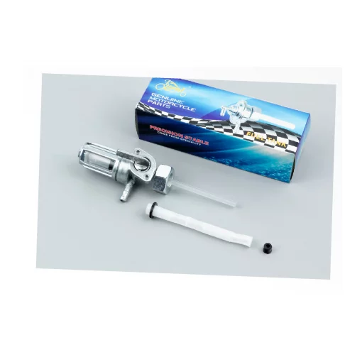 Кран паливний з гайкою М14, з відстійником, ALPHA, YQ-319603