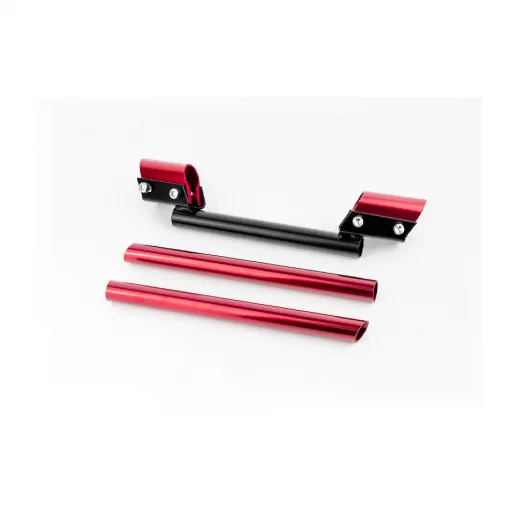 Кермо універсальне "розбірне" TUNING, чорно-червоний, ЗЧ-МОТО, YQ-324950