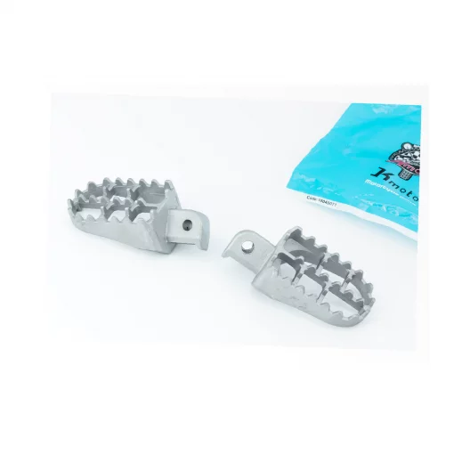 УЦІНКА Підніжки передні к-кт 2шт (Enduro, Pitbike), сірий (не к-кт), ЗЧ-МОТО, YQ-351791