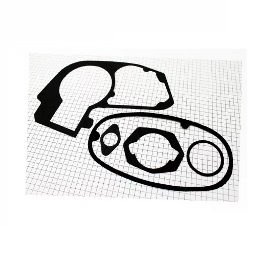 Прокладки двигателя, к-кт 5 деталей, (бумага), ВОСХОД, YQ-345020