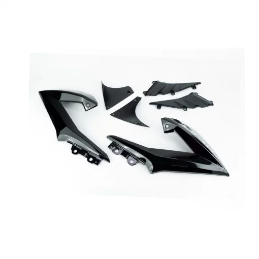 LIFAN LF150-2E/200 CityR Пластик-бака паливного лев., прав. к-кт 6шт, чорний, ЗЧ-МОТО, YQ-351626