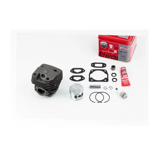 Цилиндр, к-кт (цпг) 5200 52сс-45мм (палец 11мм), чёрный + свеча + герметик, металлическая коробка, Б/П-GoodLuck, YQ-205861