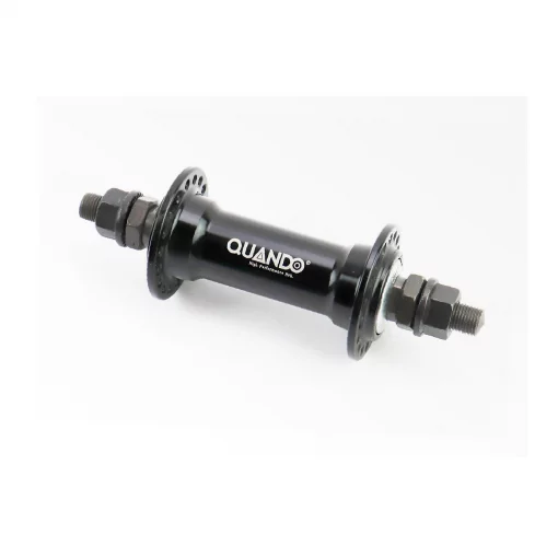 Втулка передняя MTB алюминиевая 14Gx36H, V-brake, крепл. гайка, чёрная KT-A16F, ВЕЛОЗАПЧАСТИНИ, YQ-406125