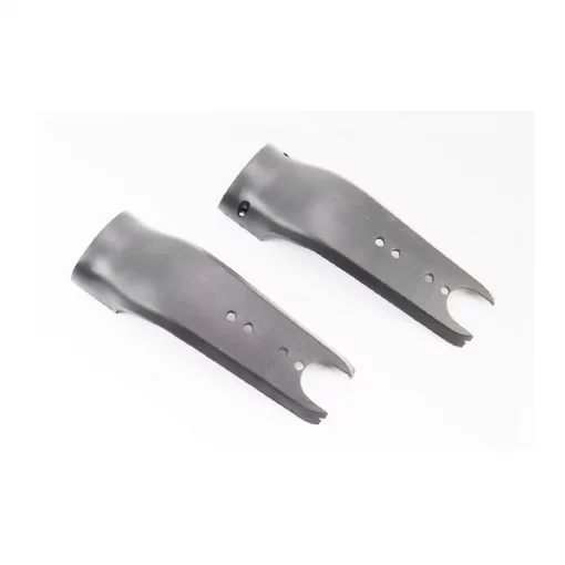 Защита вилки, пластмассовая, чёрная Е9 (электросамокат), ЗЧ-ЕЛЕКТРО техніка, YQ-410121