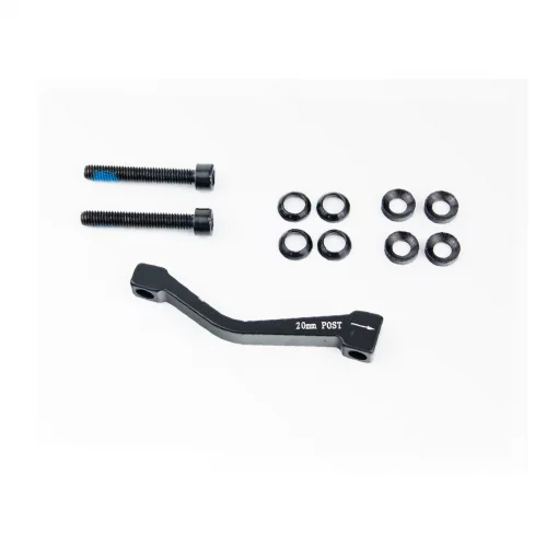 Гальмівний адаптер кріпл. супорта (PM to PM) F180/R180мм "В", ВЕЛОЗАПЧАСТИНИ, YQ-411647