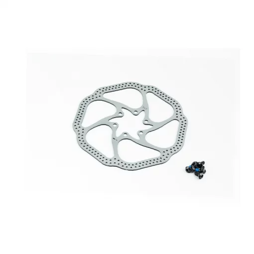 Гальмівний диск 160мм, кріпл. 6 болтів, SX16, ВЕЛОЗАПЧАСТИНИ, YQ-406080