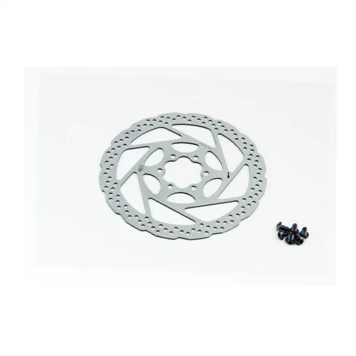 Гальмівний диск 160мм, кріпл. 6 болтів, TP-01К, ВЕЛОЗАПЧАСТИНИ, YQ-412392