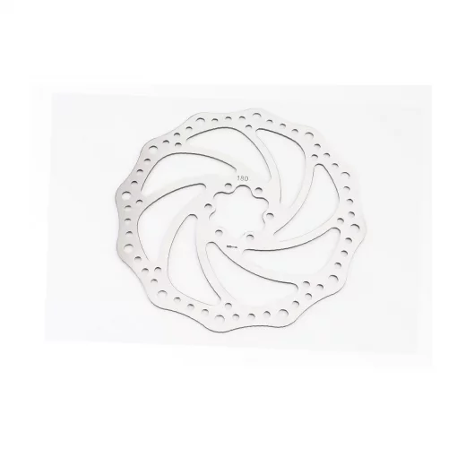 Гальмівний диск 180мм, кріпл. 6 болтів, BD-03, ВЕЛОЗАПЧАСТИНИ, YQ-406460