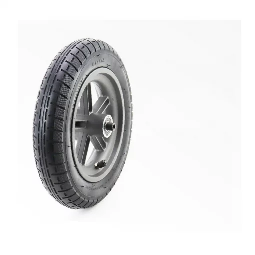 Колесо заднее 10" алюминиевое, пром-подшипники (12х28х8) 6001 2RS, под Disk-brake, Е9 (электросамокат), ЗЧ-ЕЛЕКТРО техніка,