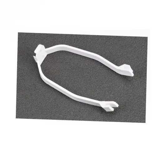 Крепление заднего щитка 8,5", пластмассовое, белое (электросамокат), ЗЧ-ЕЛЕКТРО техніка, YQ-410059