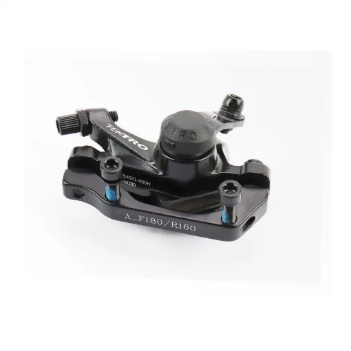 Гальмівний супорт задній (F180/R160мм), чорний MD-M280, ВЕЛОЗАПЧАСТИНИ, YQ-406391