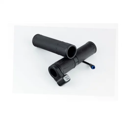 Ручка газа (акселератор)+грипсы, чёрные Rocket (электросамокат), ЗЧ-ЕЛЕКТРО техніка, YQ-410179