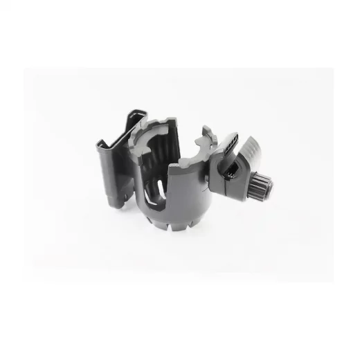 Держатель телефона и фляги на руль, регулируемый угол настройки, пластиковый, чёрный (электросамокат, детская коляска),