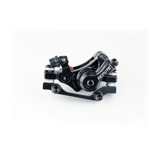 Гальмівний супорт передній (F160/R140мм), чорний DSC-710F, ВЕЛОЗАПЧАСТИНИ, YQ-412169