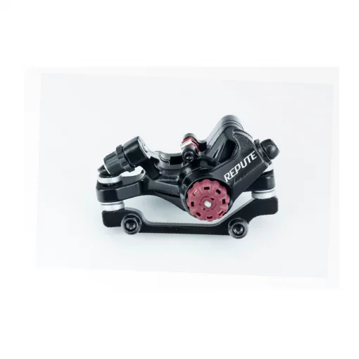 Гальмівний супорт передній (F160/R140мм), чорний DSC-730F, ВЕЛОЗАПЧАСТИНИ, YQ-412535