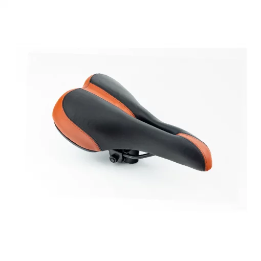 Сиденье MTB 260x150мм, чёрно-коричневое SD-7100, ВЕЛОЗАПЧАСТИНИ, YQ-412256