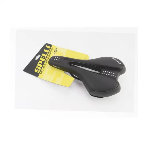 Сиденье MTB 260x155мм, чёрное Ergonomic SSS-3349, ВЕЛОЗАПЧАСТИНИ, YQ-406608