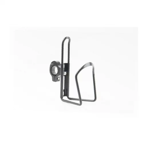 Флягодержатель алюминиевый, крепл. на руль, чёрный, ВЕЛОАКСЕСУАРИ, YQ-409093