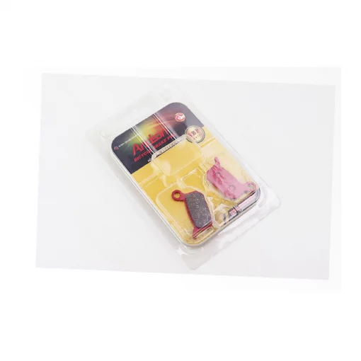 Гальмівні колодки Disk-brake (Formula 4Racing/B4, 4-piston O2, 2-piston B4), червоні YL-1017, ВЕЛОЗАПЧАСТИНИ, YQ-411346