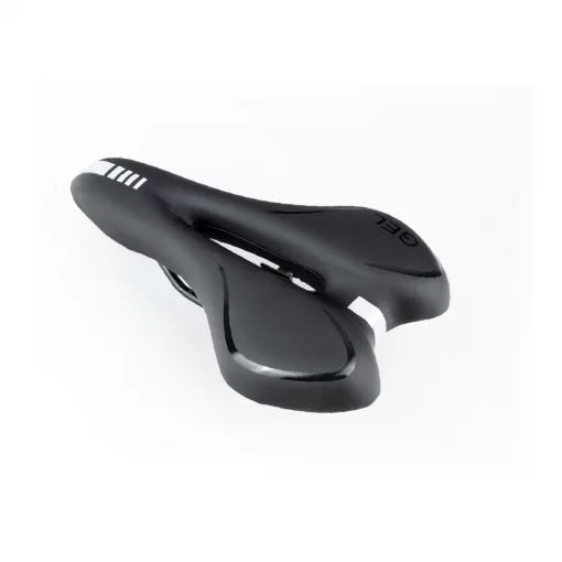 Сиденье MTB 270x155мм, чёрно-серое "GEL" AZ-030, ВЕЛОЗАПЧАСТИНИ, YQ-411898