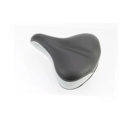 Сиденье ХВЗ 240x200, чёрно-серое GS-608, ВЕЛОЗАПЧАСТИНИ, YQ-403090