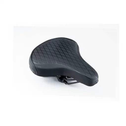 Сиденье ХВЗ 240x200мм, на металлическом основании, чёрное SD-7061, ВЕЛОЗАПЧАСТИНИ, YQ-406261