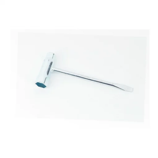 Ключ свічковий для бензопили, 13/19мм, L-175мм, (викрутка пласка), Б/П-РІЗНЕ, YQ-214215