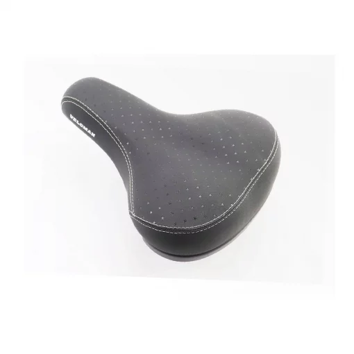 Сиденье ХВЗ 250x180мм, чёрное N619, ВЕЛОЗАПЧАСТИНИ, YQ-411569