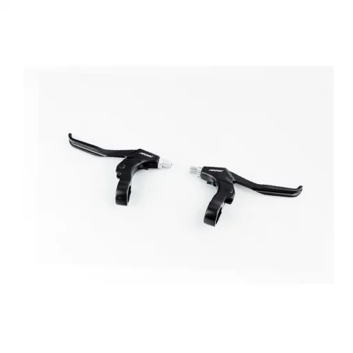 Гальмівні ручки, алюмінієві, чорно-сірі 483D, ВЕЛОЗАПЧАСТИНИ, YQ-403061