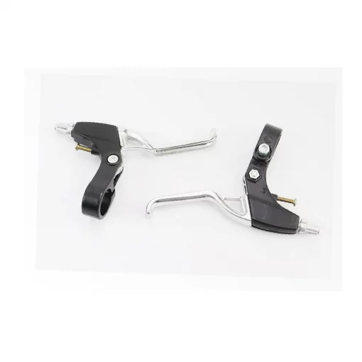 Гальмівні ручки, алюмінієві, чорно-сірі BL-232, ВЕЛОЗАПЧАСТИНИ, YQ-411425