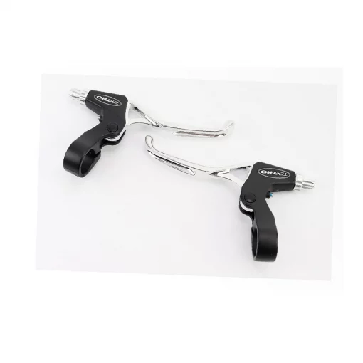 Гальмівні ручки, алюмінієві, чорно-сірі TS384A, ВЕЛОЗАПЧАСТИНИ, YQ-411563