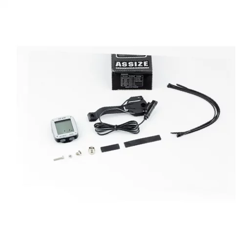 Велокомпьютер 11-функций, проводной, чёрный AS-600 (без батареек), ВЕЛОАКСЕСУАРИ, YQ-409752