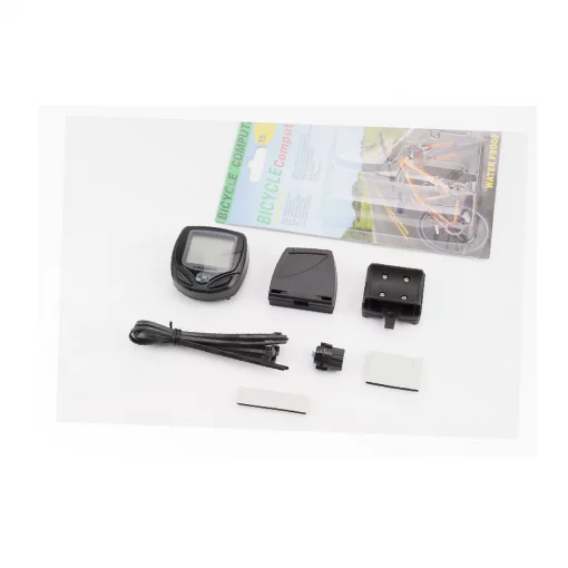 Велокомпьютер 15-функций, беспроводной, влагозащитный, чёрный (без батареек) Crosser 368С, ВЕЛОАКСЕСУАРИ, YQ-409853