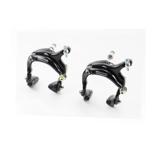 Гальмо ROAD V-brake кліщового типу, переднє+заднє, хід колодки 67-79мм, алюмінієве, чорне HJ-1201AD, ВЕЛОЗАПЧАСТИНИ, YQ-411286