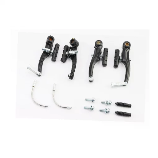 Гальмо V-brake 110мм (2 колеса), алюмінієве, чорне 935AE, ВЕЛОЗАПЧАСТИНИ, YQ-411973