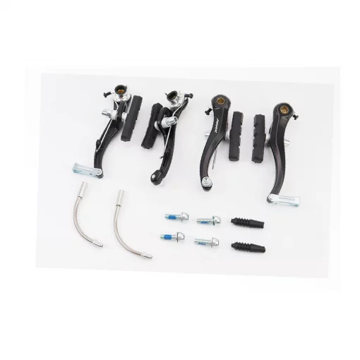 Гальмо V-brake 110мм (2 колеса), алюмінієве, чорне AR-Т210DG, ВЕЛОЗАПЧАСТИНИ, YQ-411214