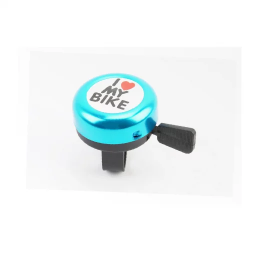 Звонок механический "I love my Bike", синий, ВЕЛОАКСЕСУАРИ, YQ-409355