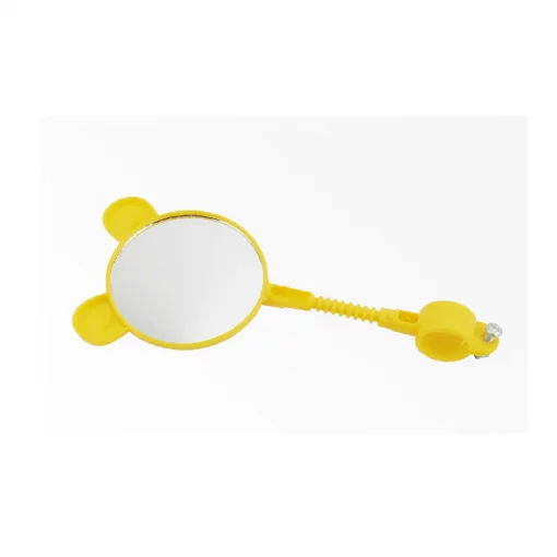 Дзеркало дитяче "панда", жовте, ВЕЛОАКСЕСУАРИ, YQ-409553