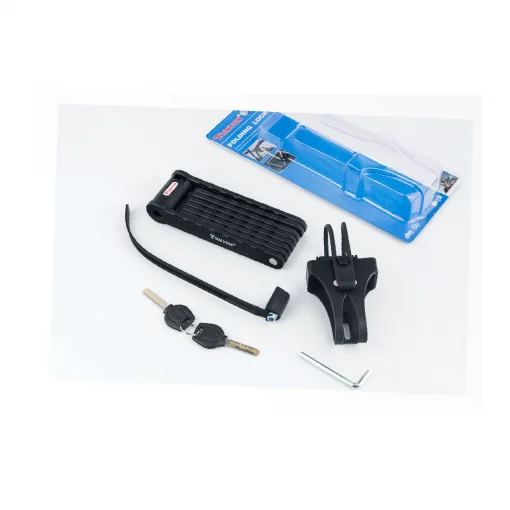 Замок противоугонный секционно-пластиновый 950х22х7мм под ключ, крепл. на раму, TY3881, ВЕЛОАКСЕСУАРИ, YQ-414006