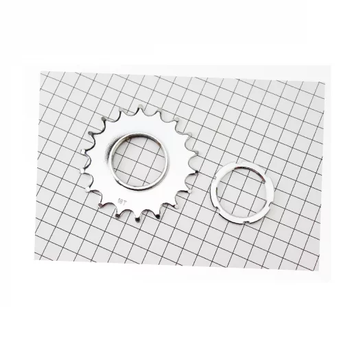 Звезда задняя FIX 18Т с гайкой, ВЕЛОЗАПЧАСТИНИ, YQ-406252