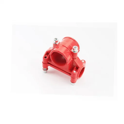 Крепление ручек к трубе, D-28мм к-кт, красное, ТРИМЕР, YQ-213212