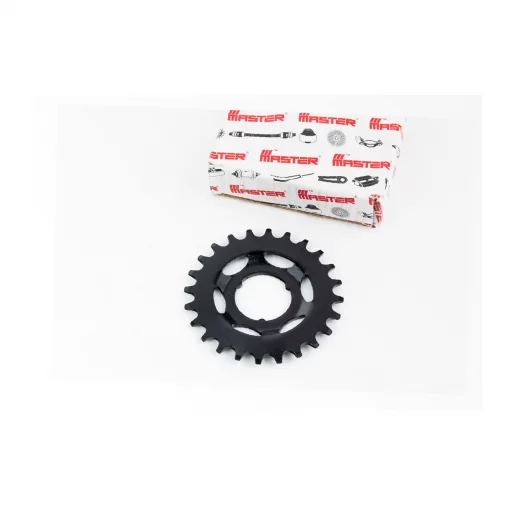 Звезда задняя ХВЗ 24T, чёрная (10шт в упаковке), ВЕЛОЗАПЧАСТИНИ, YQ-412301